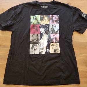 Taylor Swift Eras Tshirt - Black - Size L - Never Worn